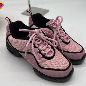 Freed of London Professional Dance Sneaker LT8 Baby Pink UK Size 3.5